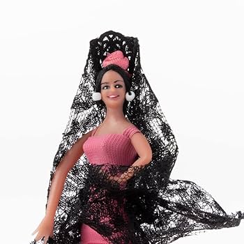 Amazon.co.jp: スペイン製 フラメンコドール フラメンコ人形